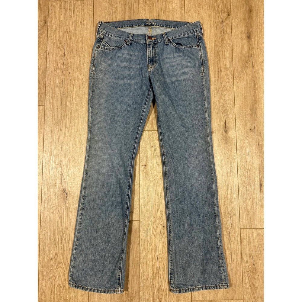 Old Navy The Diva Bootcut Jeans 8 Regular Medium Wash Low Rise Fall 2007 Y2K